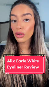 Alix Earle's White Eyeliner Review and Tutorial