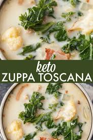 Keto Zuppa Toscana Recipe Tuscan Soup Recipes Roasted Cauliflower