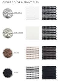 We did not find results for: The Difference Grout Color Can Make To Your Tiles Emily Henderson Penny Tiles Bathroom Penny Tile Grout Color