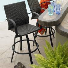 Ellyson 29 Patio Bar Stool Patio Bar Stools Outdoor Bar Stools Outdoor Patio Bar