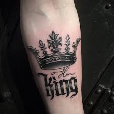 Terrific Crown Tattoo King Tattoos Neck Tattoo Tattoos For Guys