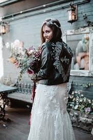 Painted Leather Jacket Wedding Leather Jacket Wedding Hand Painted Leather Jacket Painted Leather Jacket