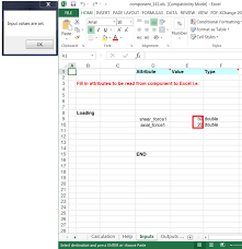 Si vous désactivez la fonction de calcul automatique, vous devez également vous rappeler de recalculer manuellement les valeurs de la feuille 2. Feuilles De Calcul Excel Dans Le Calcul D Attache Tekla User Assistance