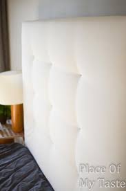 Ikea Hacks A Diy Upholstered Malm Headboard Ikea Headboard Diy Tufted Headboard Ikea Malm Hack
