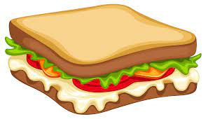 Sandwich Clipart Clipground Makanan Menggambar Makanan Makanan Dan Minuman