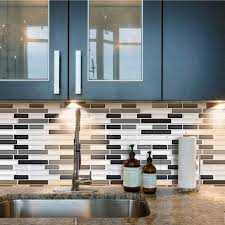Kitchen backsplash tiles all shapes, design and style. Newpee 3d Oil Proof Self Adhesive Mosaic Backsplash Home Living Room Tile Wall Sticker Buy On Zoodmall Newpee 3d Oil Proof Self Adhesive Mosaic Backsplash Home Living Room Tile Wall Sticker Best Prices Reviews