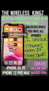 Phone repair & unlocking specialists at 5810 hillcroft st ste b, houston tx. The Wireless Kingz Posts Facebook