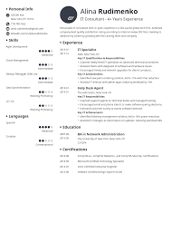 Free and premium resume templates and cover letter examples give you the ability to shine in any application process. 25 Information Technology It Resume Examples For 2021