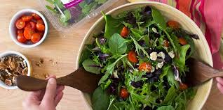 Baby Spinach And Spring Mix Salad Recipe Earthbound Farm Organic baby spinach and spring mix salad