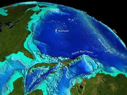 Caribbean Sea Bathymetry Map Topography Map Relief Map Caribbean Sea