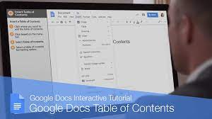 Select heading 1, heading 2, heading 4 or heading 4, depending on your formatting preference. Google Docs Table Of Contents Customguide