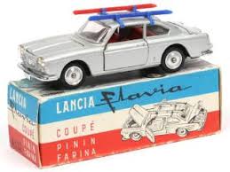 Flavia Lancia Coupe Mercury Italie Peu Courant Mercury Italie 32 Lancia Flavia Coupe Porte Skis Gris Metal A B Version Avec Cala Barre De Toit Skis Vent