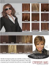 Raquel Welch Wig Color Chart Canada Wigs