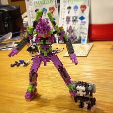 eric luk 六號 sur instagram 細 軍力敵 evangelion eva01 4thangel nanoblock nanoblockeva instagram evangelion birthday