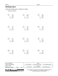 Hard Multiplication 2 Digit Problems Multi Digit Multiplication By 2 Digit 2 Di Multiplication Problems Multiplication Worksheets Two Digit Multiplication