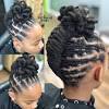 Half up dreadlock do · 4. 3