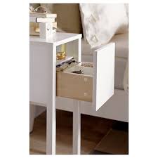 Nordli Nightstand White 11 3 4x19 5 8 Ikea Bedside Table Ikea White Bedside Table Small Bedside Table