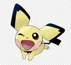 Pichu is the unevolved form, it first evolves into it's first evolution using 25 candy. Pichu Png Images Pngegg