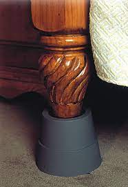 Furniture risers bed risers, 4pcs/set 3 adjustable bed chair riser wide feet lift stands stackable elephant type feet c underbed storage. Stander Furniture Risers Raises Furniture Height