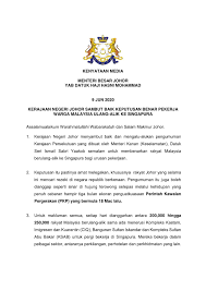 Next story kia logo vector. Hasni Mohammad Kenyataan Media Kerajaan Negeri Johor Facebook