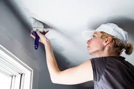 Popcorn ceiling repair can be a challenge for homeowners. How To Paint A Ceiling After Removing Popcorn Dallas Paints
