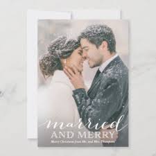 Check spelling or type a new query. Mr And Mrs Holiday Wedding Announcements Newlywed Christmas Cards Zazzle