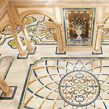 The taj mahal, the cenotaphs of the emperor and his wife, the main floor and the surrounding marble railings bear very close resemblances to the pietra dura form. Custom Marble Whole Floor Inlays Aalto Marble Inlay
