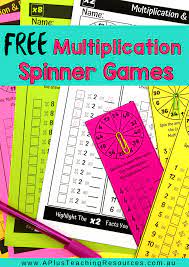 We provide you with a pdf download and tips to help teach your students! Must Have Free Printable Multiplication Games A Plus Teaching Resources