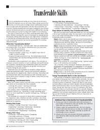 Transferable Skills To Put On Your Resume Job Interview Advice Resume Tips Job Resume