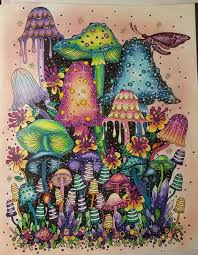 Daydreams Name Plate Page Inspiration Colorful Art Mushroom Art Psychedelic Art
