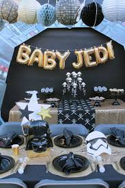 Star War S Baby Shower By Laura Aguirre Star Wars Baby Shower Star Wars Baby Sweet Baby Shower Ideas