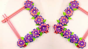 Diy Easy Paper Flowers Wall Hanging At Home Handmade Craft Ideas Room Decoration Youtube Instead, choose smaller pieces that can be laid like a collage or gallery wall like the contemporary living room above. diy easy paper flowers wall hanging at home handmade craft ideas room decoration