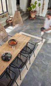 Carrelages imitation pierre beige avec veinage discret. Carrelage Cuisine Des Modeles Tendance Pour La Cuisine Cote Maison