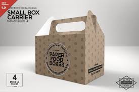 Small Box Carrier Packaging Mockup Packaging Mockup Business Card Mock Up Stationery Mockup