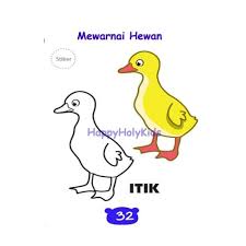 10 gambar burung untuk kolase terlihat keren Jual Buku Buku Mewarnai Anak Pintar Mewarnai Hewan Jakarta Barat Tokobakti12 Tokopedia