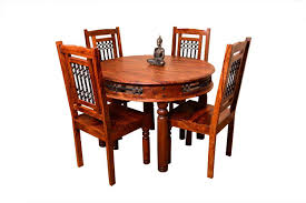 Maybe you would like to learn more about one of these? Buy 4 Seater Vintage Round Dining Table Set Dining Room 4 Seater Dining Table Sets Furniture