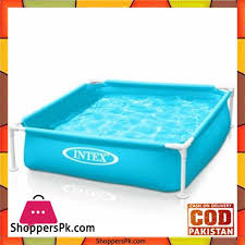 Buy Intex Mini Frame Square Pool For Children 57173 At Best Price In Pakistan Square Pool Mini Frames Intex