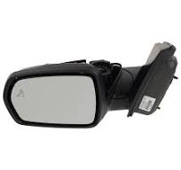 Door Mirror View - Left, Rear, Outer