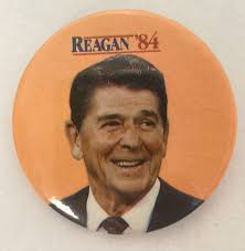 2-1/4" Reagan 84 Campaign Button (ID-1050)