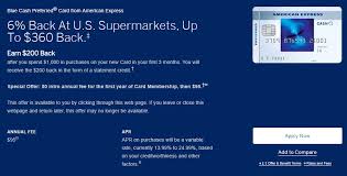 Check spelling or type a new query. Amex Blue Cash Preferred Offer 200 Bonus And Waived Annual Fee Miles To Memories
