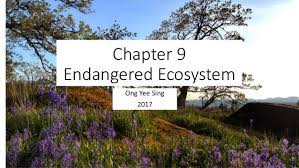 Quickly memorize the terms, phrases and much more. Chapter 9 Endangered Eosystem Form 4 Biology
