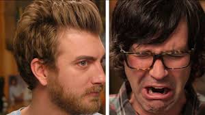 Rhett and Link trying to cry!!!! HAHAHA RHETT IS SO CONCERNED!!!