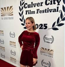 This weekend, I got to see the incredible @carringtonleigh in action  talking about her short film, Let The Myth Be, at the Another Hole In The  Head film festival in SF. I'm