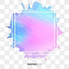 Simple Border Color Candy Frame Line Cute Rectangle Clipart Simple Border Hand Painted Border Png Transparent Clipart Image And Psd File For Free Download Desain Banner Stiker Desain