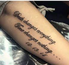 67 Inspirierende Tattoo Zitate Fur Frauen Remembrance Tattoos Tattoo Quotes For Women Inspirational Tattoos