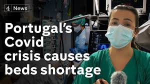 Portugal tiene en estos momentos 840.493 personas confirmadas de coronavirus, ha aumentado el número de enfermos confirmados en 485 desde el día anterior. Rising Covid Cases And Deaths Hit Portugal As Hospitals Run Out Of Beds Youtube