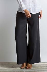 Basilica Wide Leg Pant Wide Leg Pants Natural Fibers Clothing Clothes