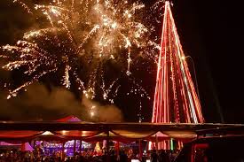 TRIBRATA – Pembukaan Festival Natal Provinsi Sulut 2017 di Pohon Kasih Mega Mas Manado