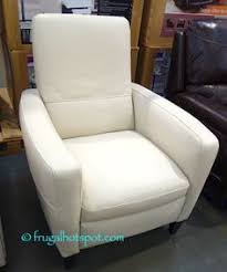 costco natuzzigroup leather push back recliner 499 99 porch chairs recliner chair