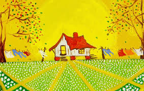 Nj Woods Yellow Painting Art Painting On Wood